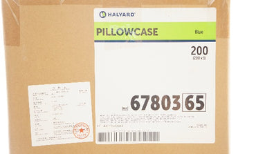 Halyard 67803 Pillowcase, Blue - Case of 200